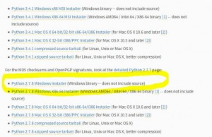 python windows download